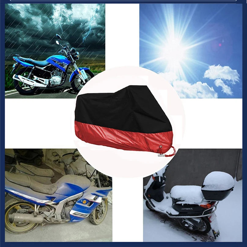 Motorcycle Waterproof UV Protector Cover - 15 Color Options