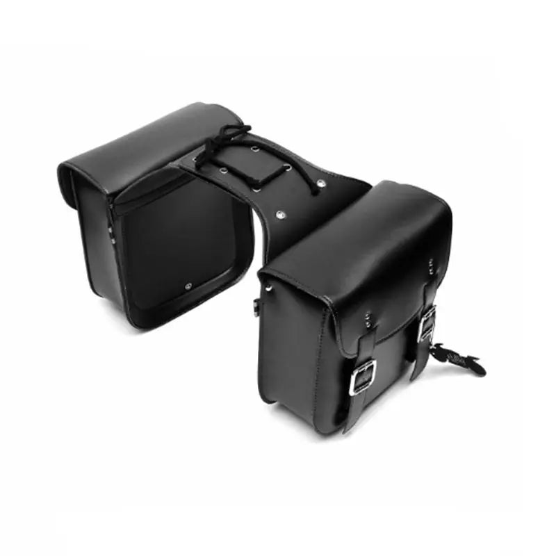 Black Waterproof Motorcycle Side Bags