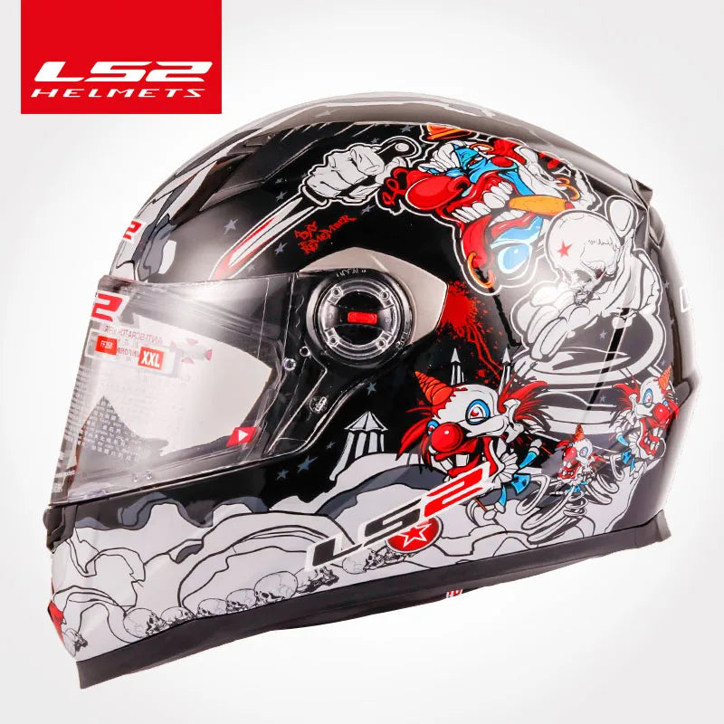 LS2 ECE Certified Full Face Motorcycle Helmet