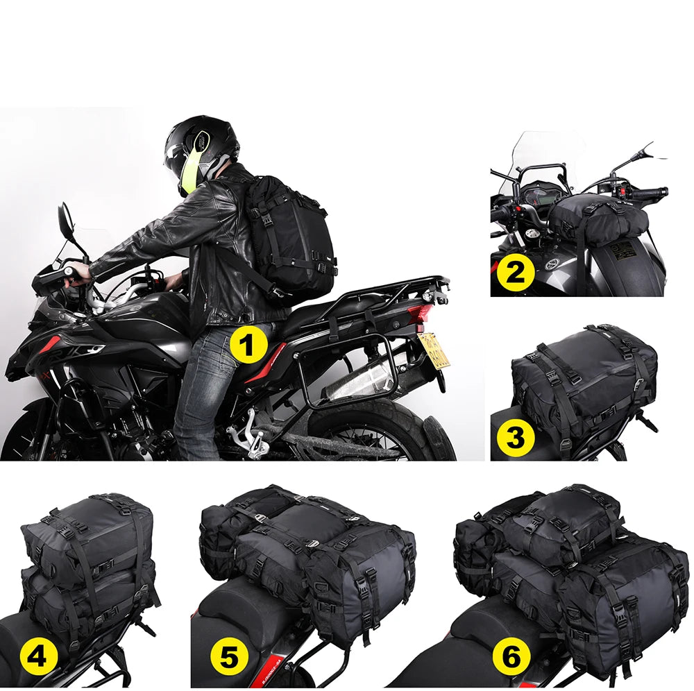Rhinowalk Waterproof Motorcycle Side Bag