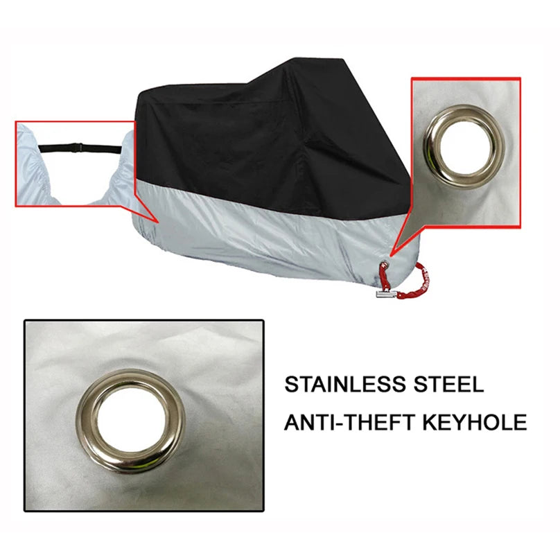 Motorcycle Waterproof UV Protector Cover - 15 Color Options