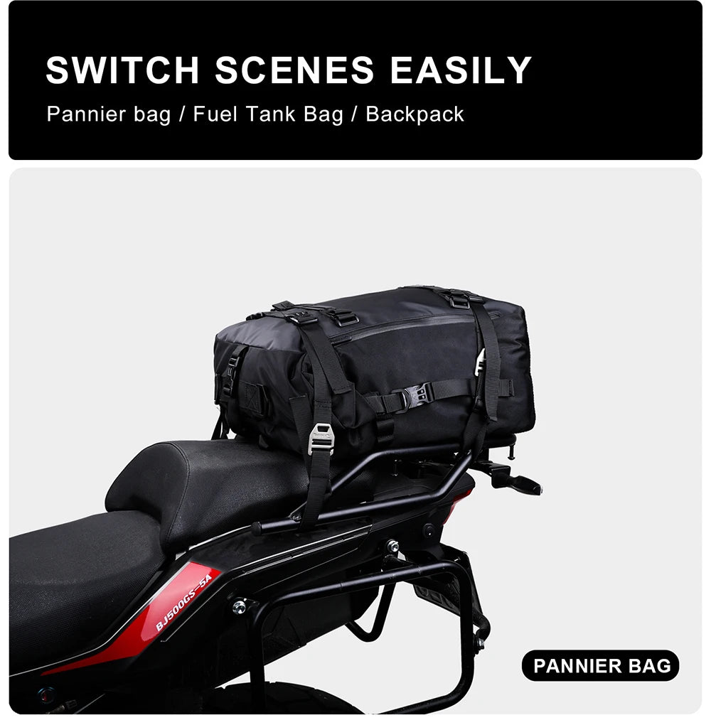 Rhinowalk Waterproof Motorcycle Side Bag