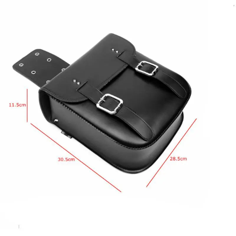Black Waterproof Motorcycle Side Bags
