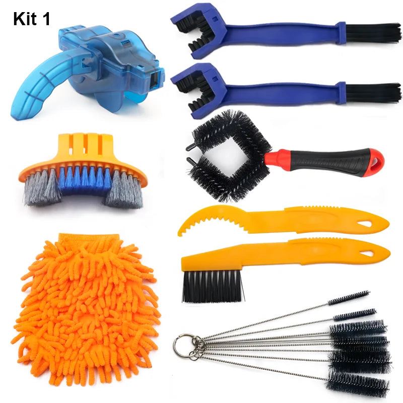 Bike Wash Tool Set - Bicycle Cleaning Kit