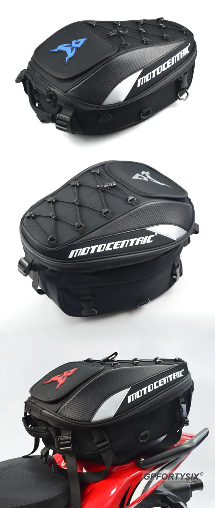 Waterproof Motorcycle Tail Bag & Backpack