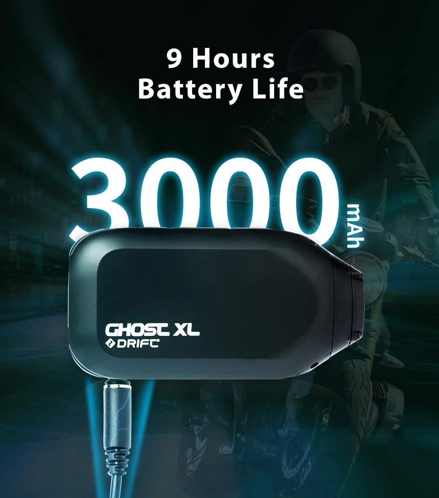 Drift Ghost XL Sport Action Camera 1080P WiFi 9 Hours IPX7 Waterproof