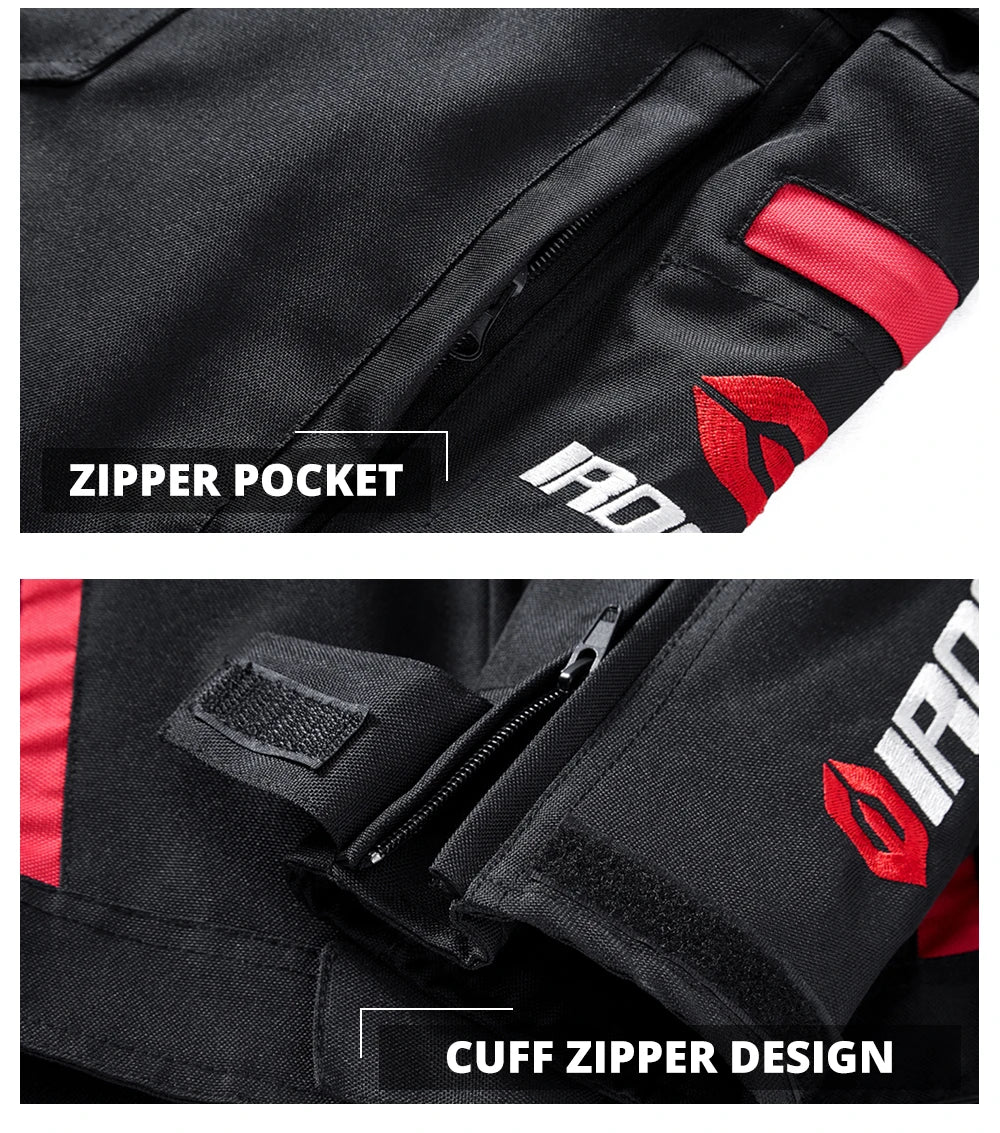 Waterproof Motorcycle Jacket & Pants Suit with Armor