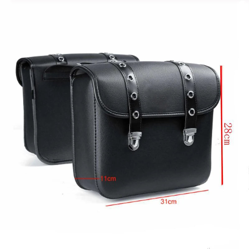 All-Weather Motorcycle Saddlebag Set