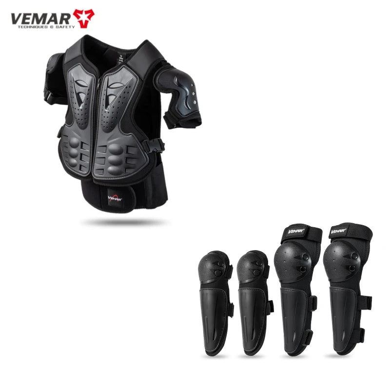 Kids' Motorcycle Protective Gear Set
