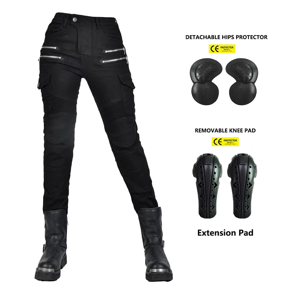 Stylish Motocross Trousers with Protective Gear