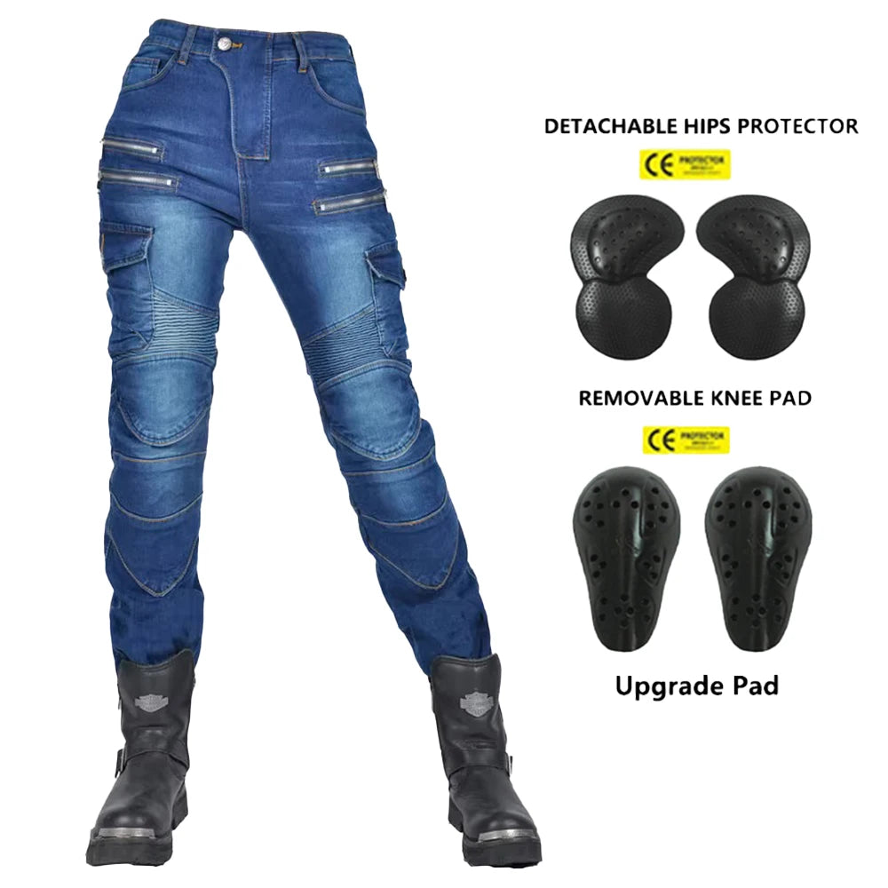 Stylish Motocross Trousers with Protective Gear