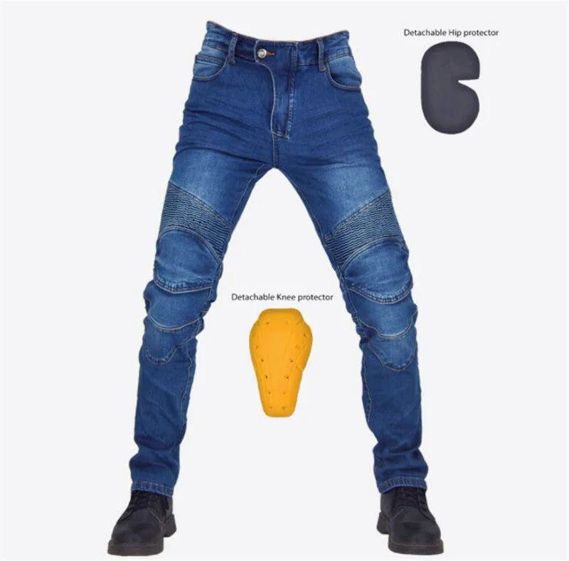 Men's Aramid Motorcycle Jeans - Black