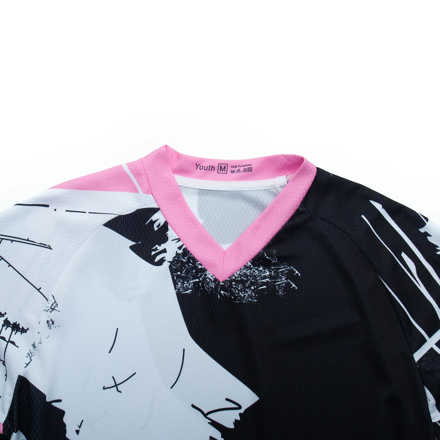 Pink Kids Motocross Jersey