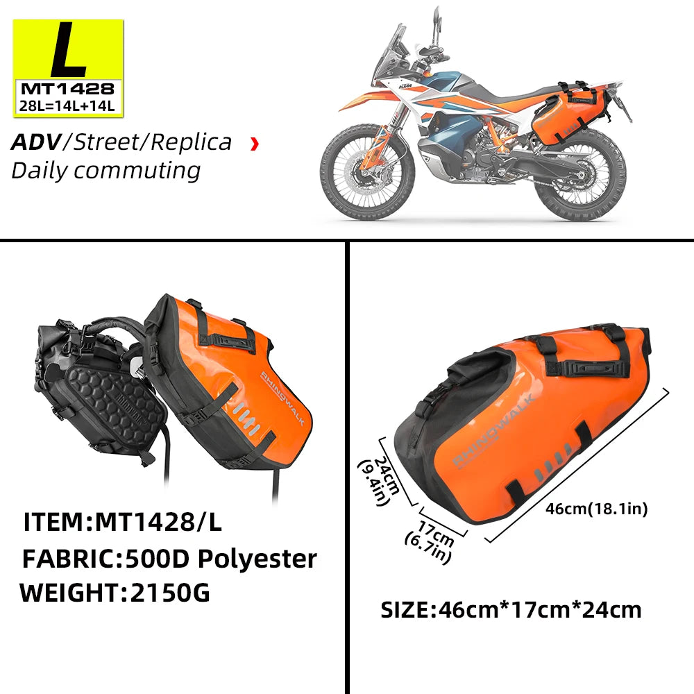 Waterproof Pannier Side Bags