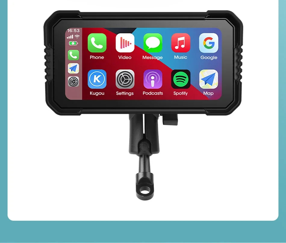 motorcycle touch screen GPS navigation system