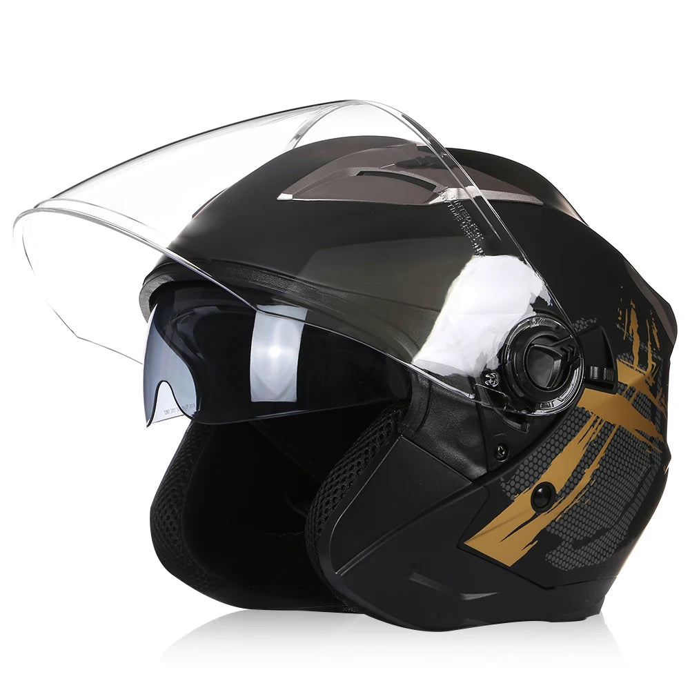 ECE Dot Approved Open Face Motorcycle Helmet
