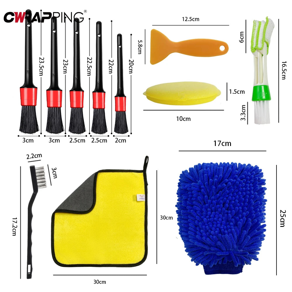 Motorcycle Microfiber Towel Set for Effortless Cleaning