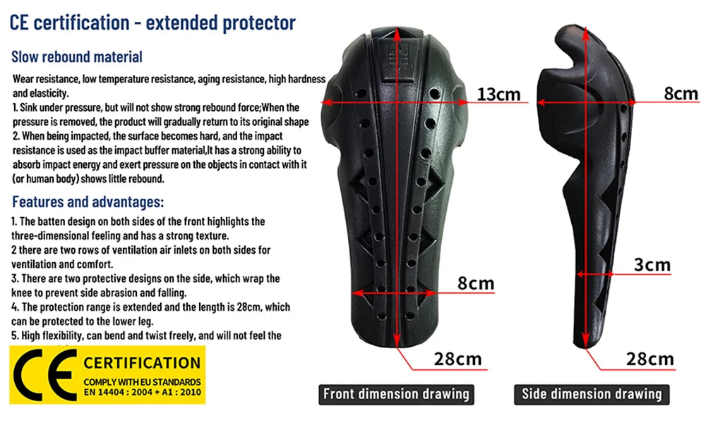 Stylish Motocross Trousers with Protective Gear