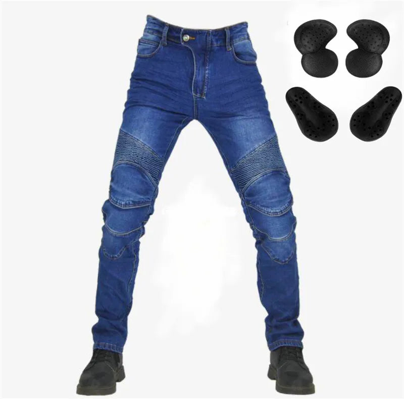 Men's Aramid Motorcycle Jeans - Black