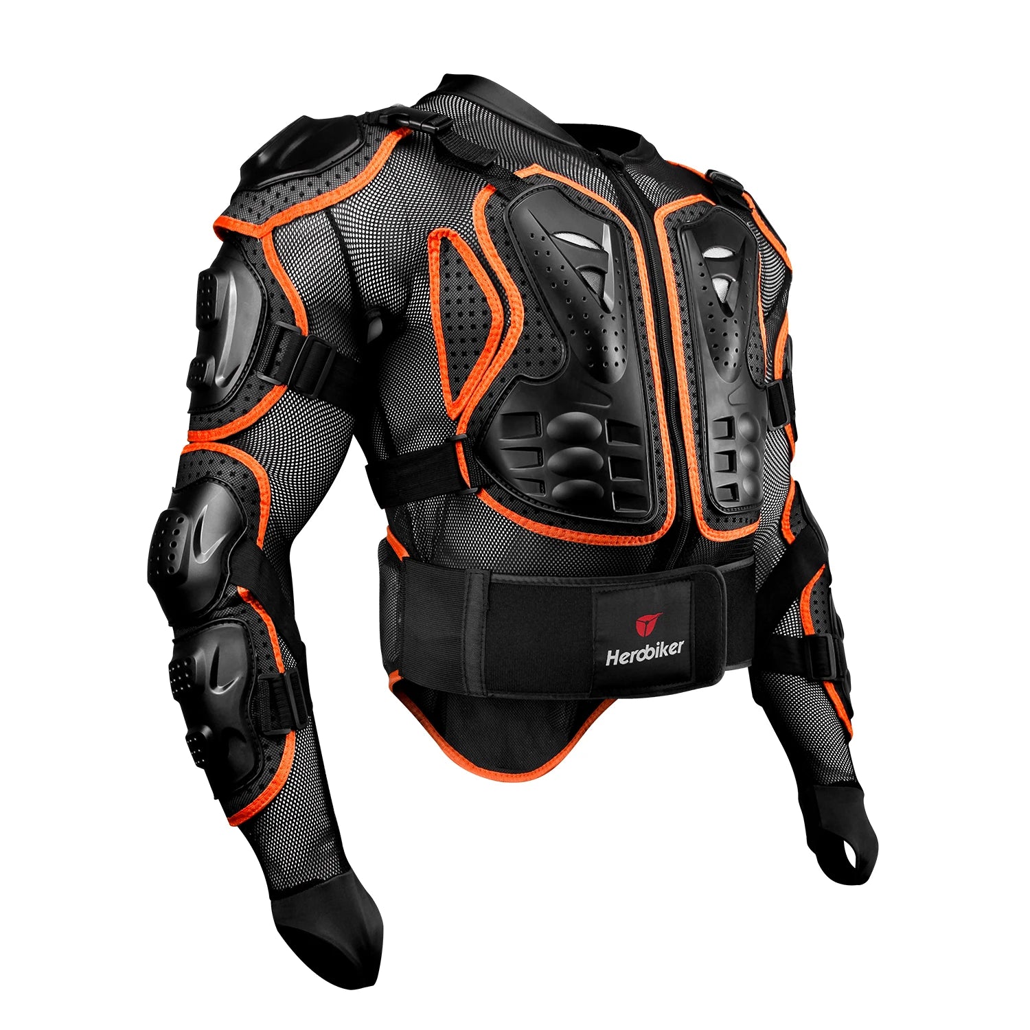 CE Motorcycle Riding Jacket with Removable Armor