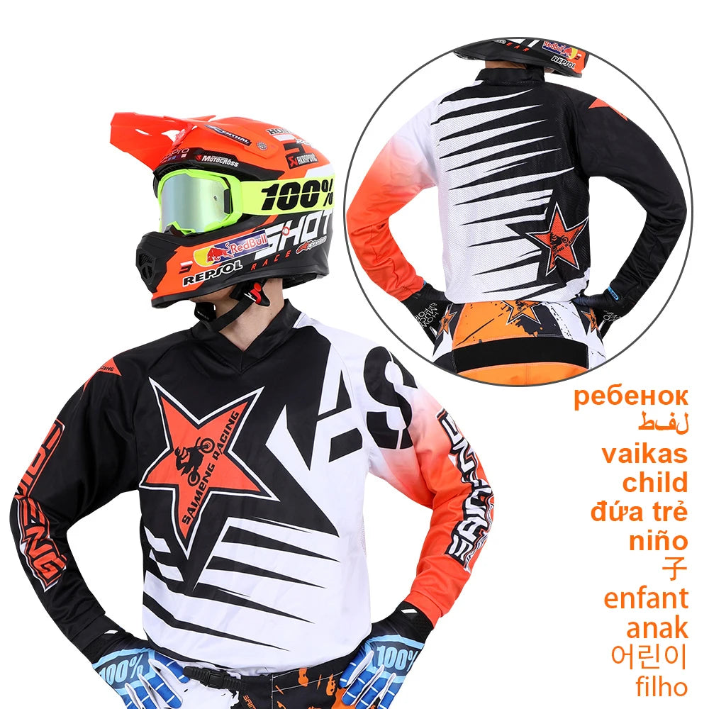 Youth Motocross Racing Jersey