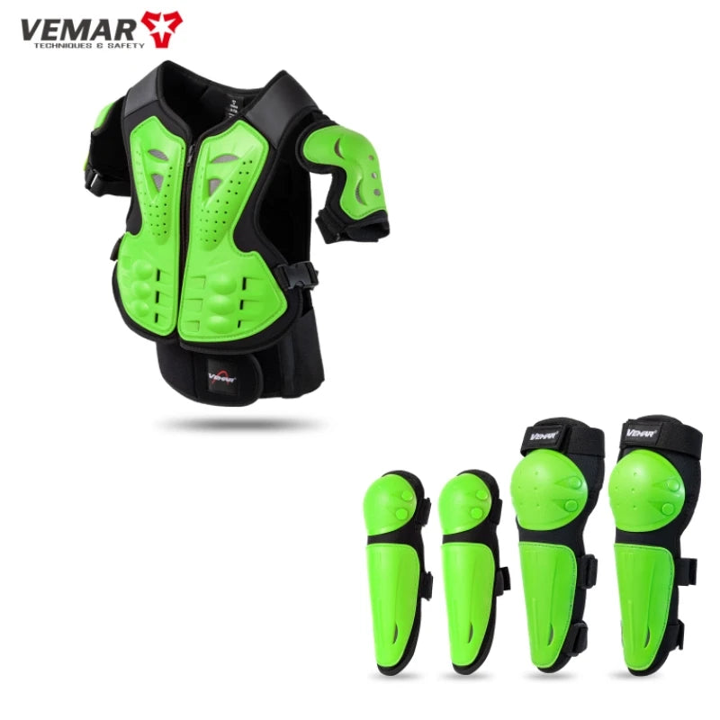 Kids Motorcycle Protection Gear Set