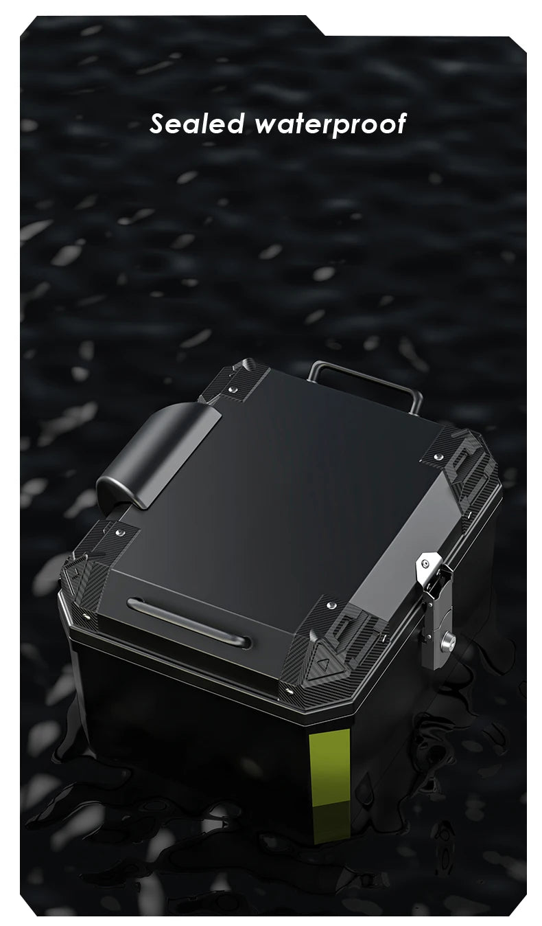 Waterproof 45L Motorcycle Tail Box Top Case