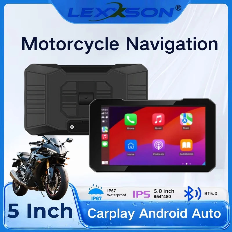 Wireless Motorcycle GPS Navigation