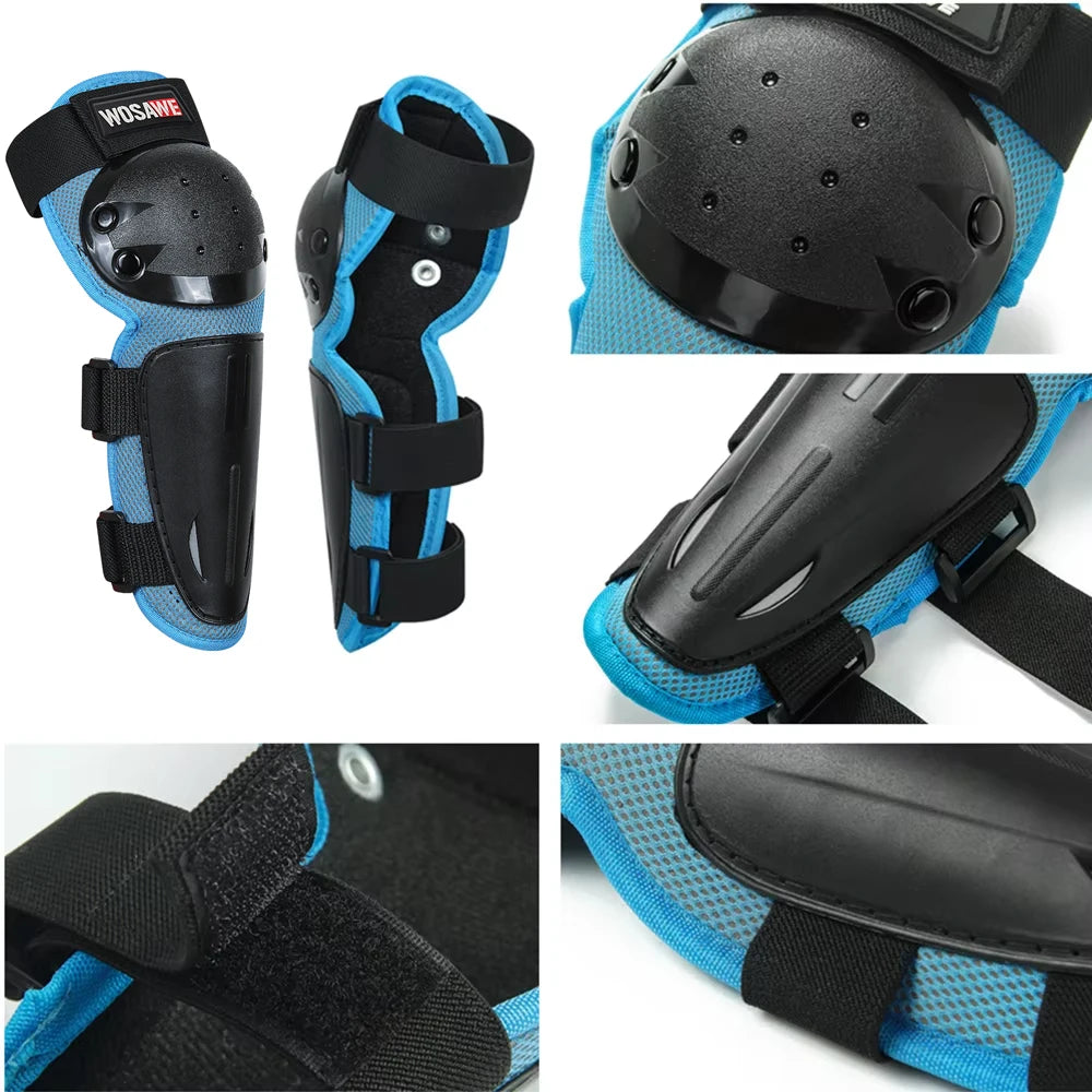 Kids Sports Knee and Elbow Pads Set
