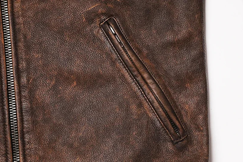 Leather Motorcycle Jacket