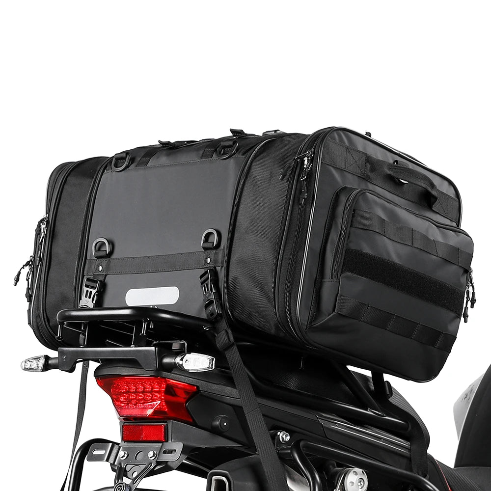 Waterproof Motorcycle Rear Seat Bag 35L-60L Luggage
