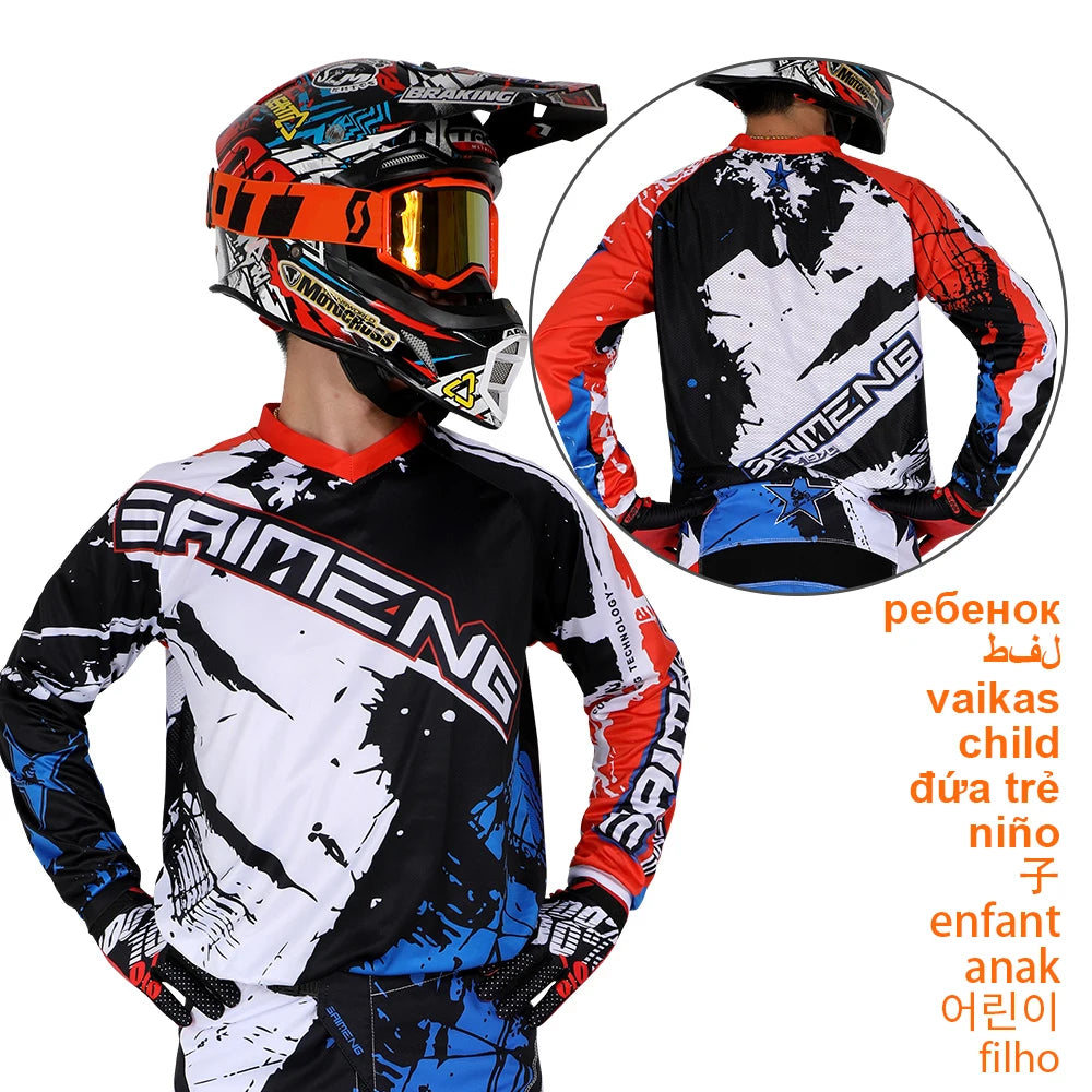 Youth Motocross Racing Jersey