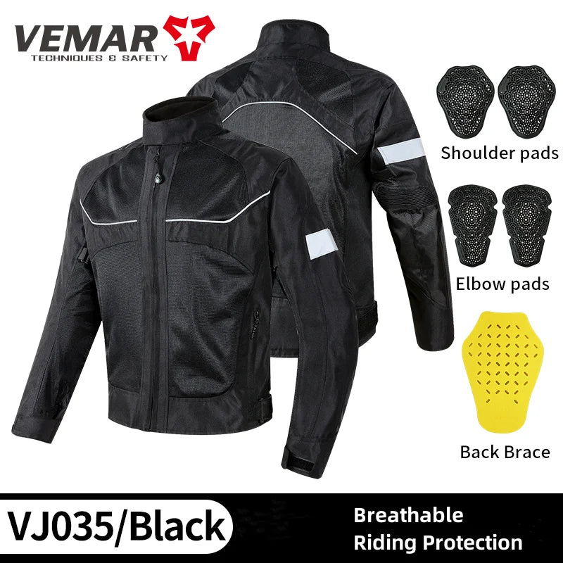 Reflective Motocross Jacket Summer
