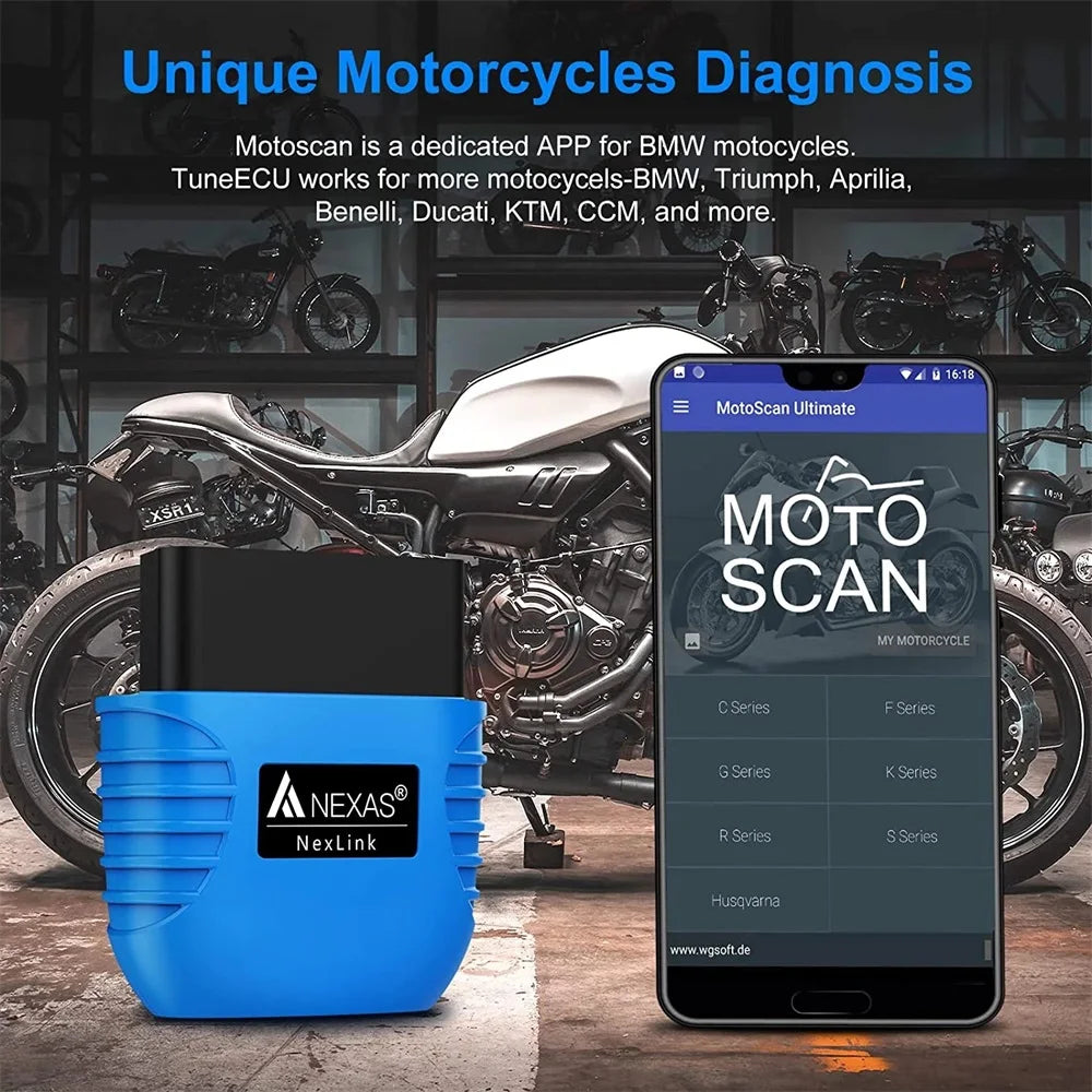 Bluetooth Motorcycle Scanner