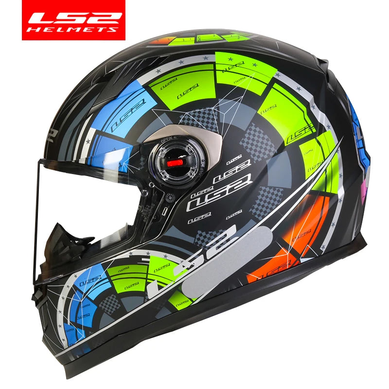 LS2 ECE Certified Full Face Motorcycle Helmet
