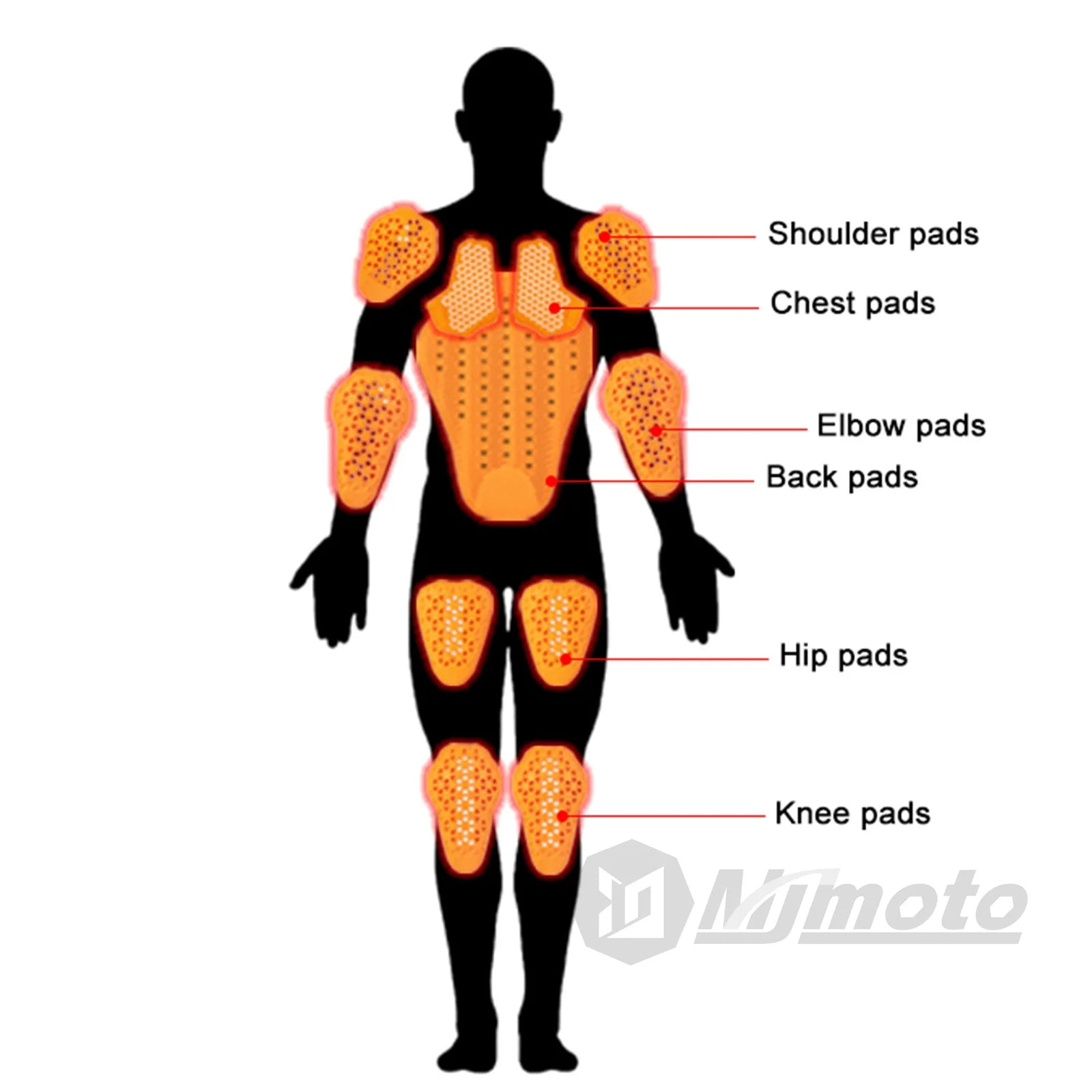 CE Certified Motorcycle Jeans with Knee Pads and Hip Protectors