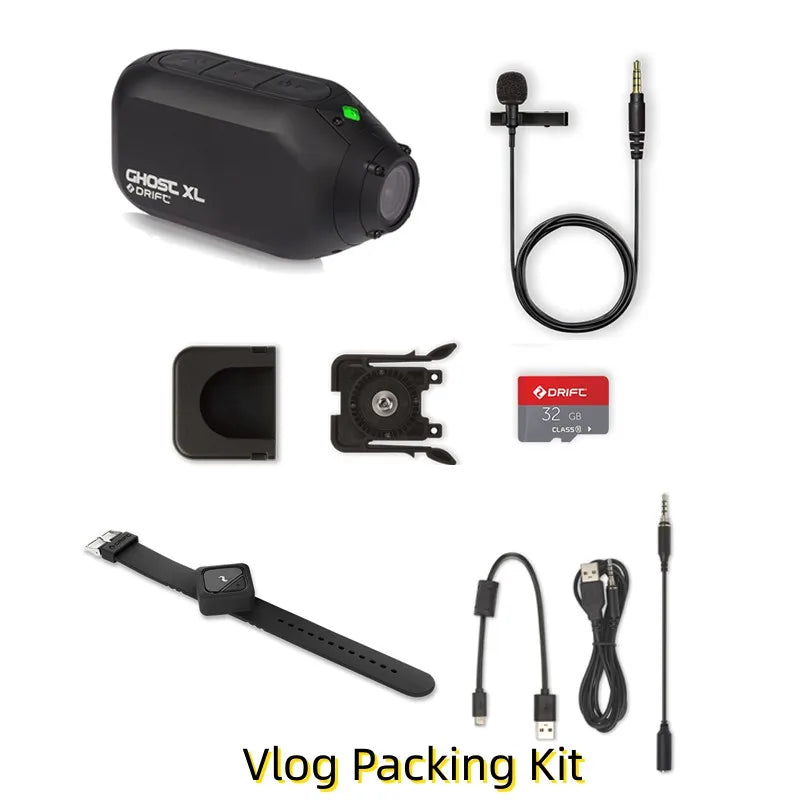 Drift Ghost XL Sport Action Camera 1080P WiFi 9 Hours IPX7 Waterproof