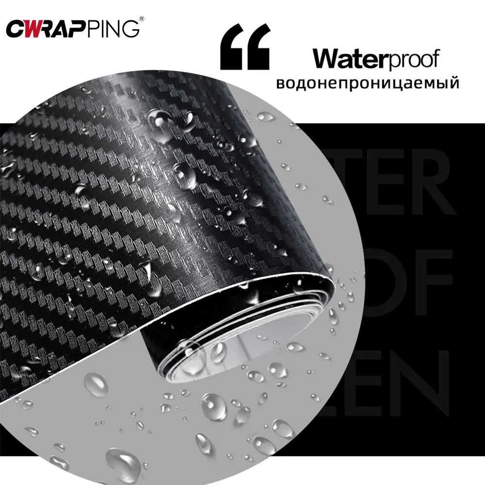 Carbon Fiber Vinyl Wrap Films - Glossy Matte Finish