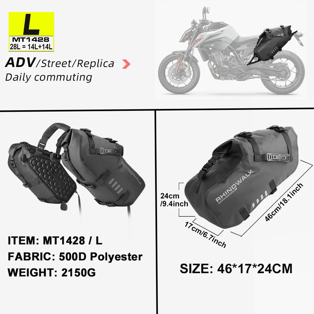 Waterproof Pannier Side Bags