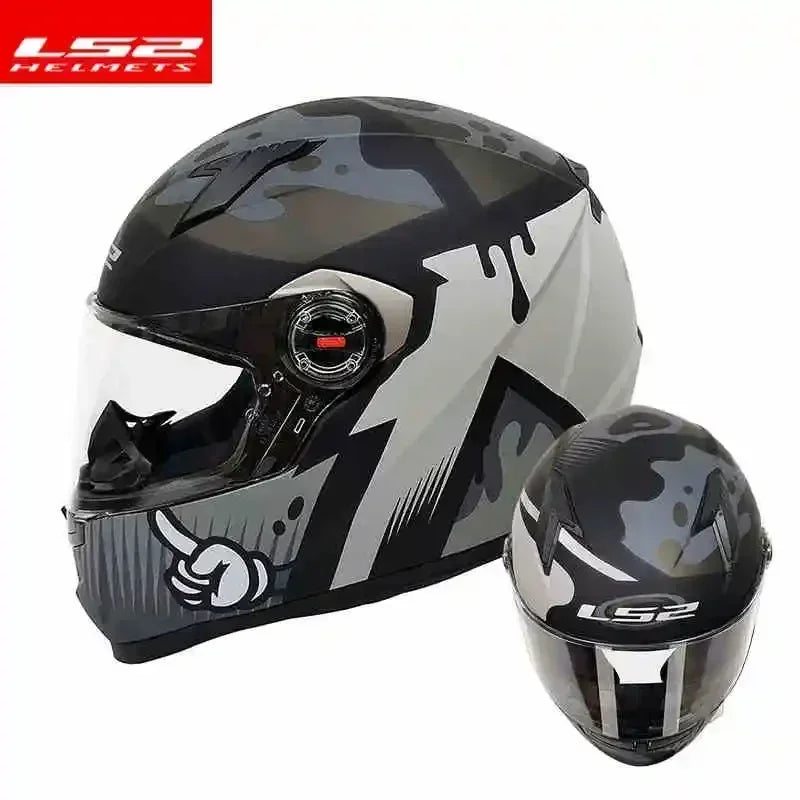 LS2 Full Face Motorcycle Helmet