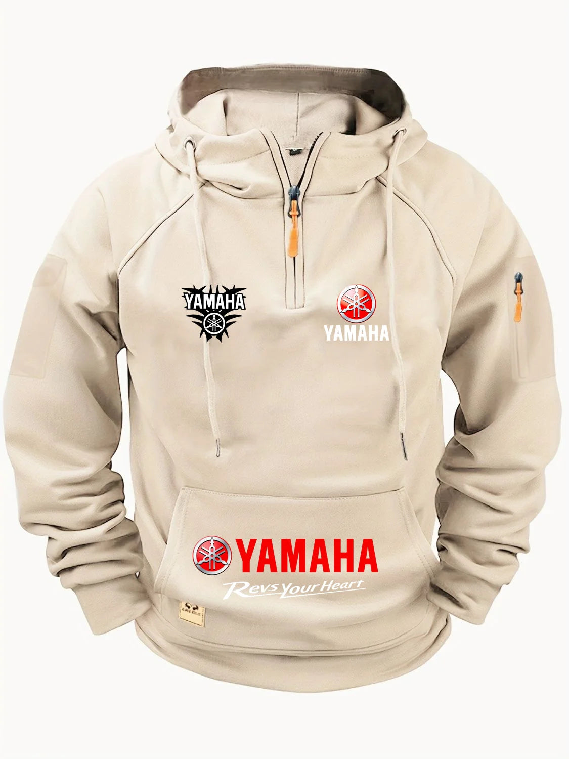 Hooded Fleece Motorcycle Sweatshirt