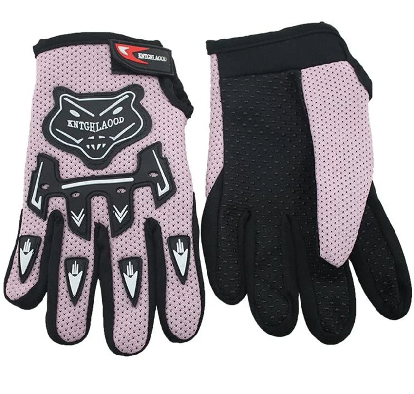 Kids Full Finger Motorcycle Gloves