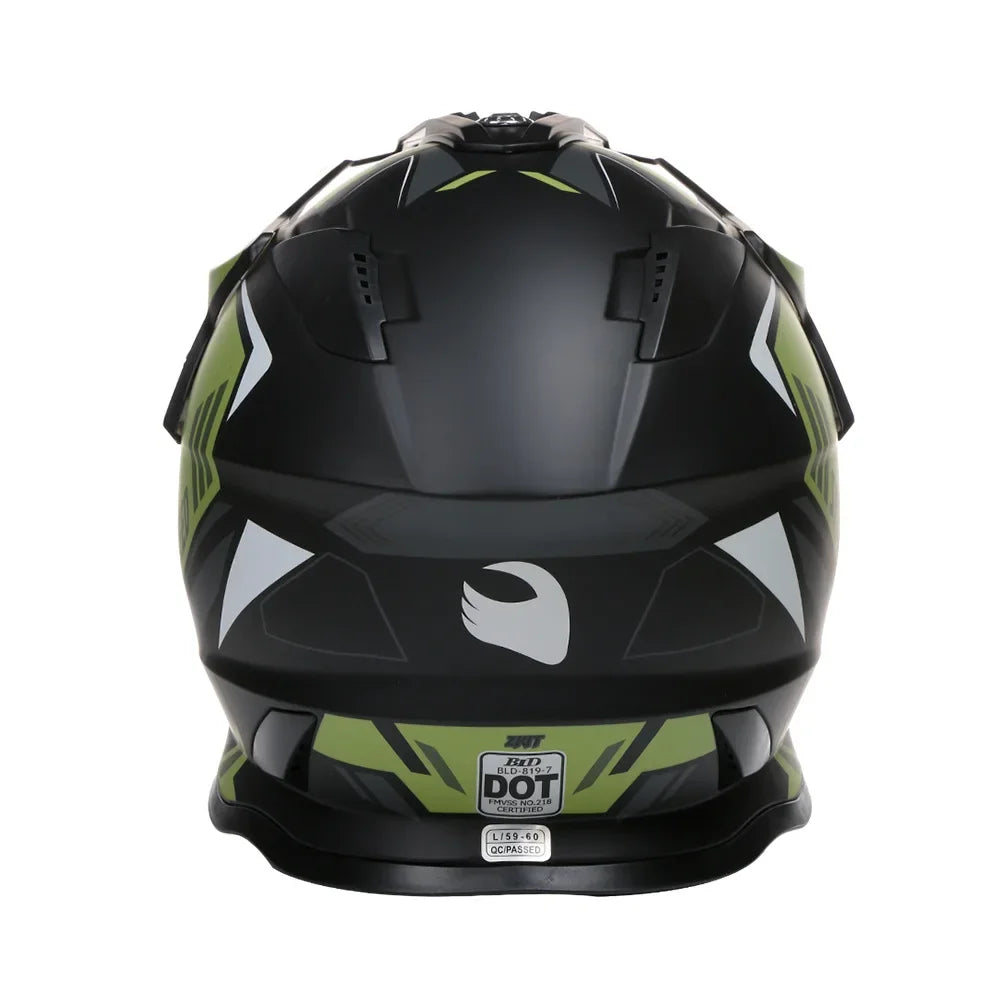 Men's ECE Approved Full Face Motorcycle Helmet