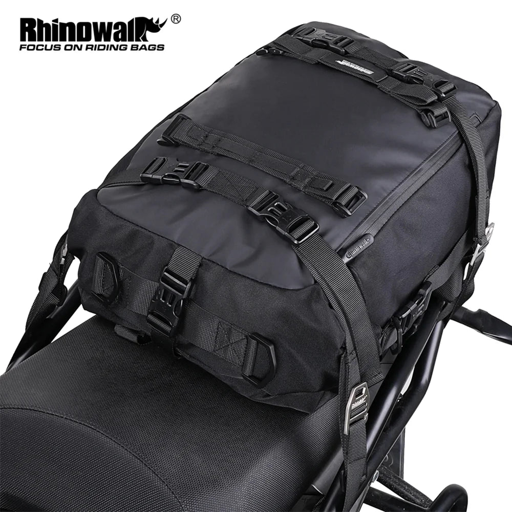 Waterproof Motorcycle Back Seat Bag