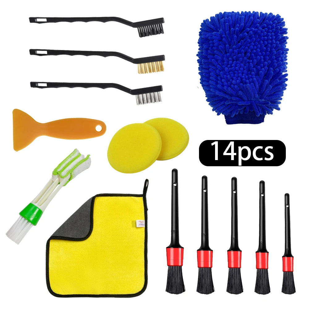 Motorcycle Microfiber Towel Set for Effortless Cleaning