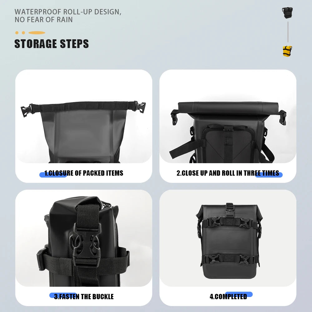 Durable Side Bags for Crash Bars