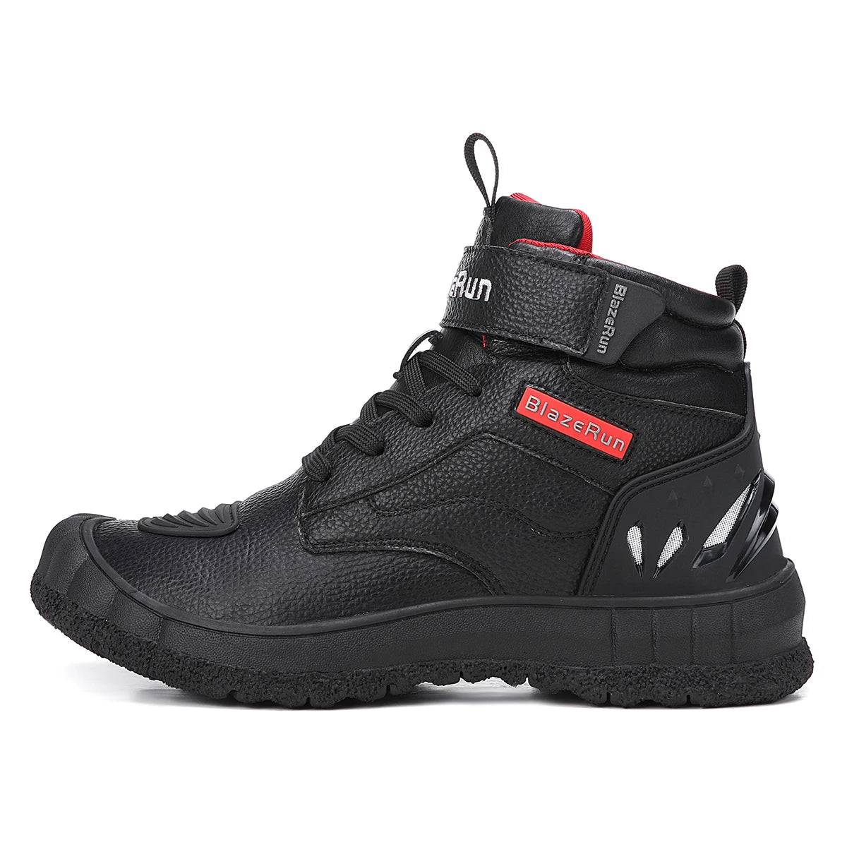 Stylish Leather Motorcycle Boots for Men