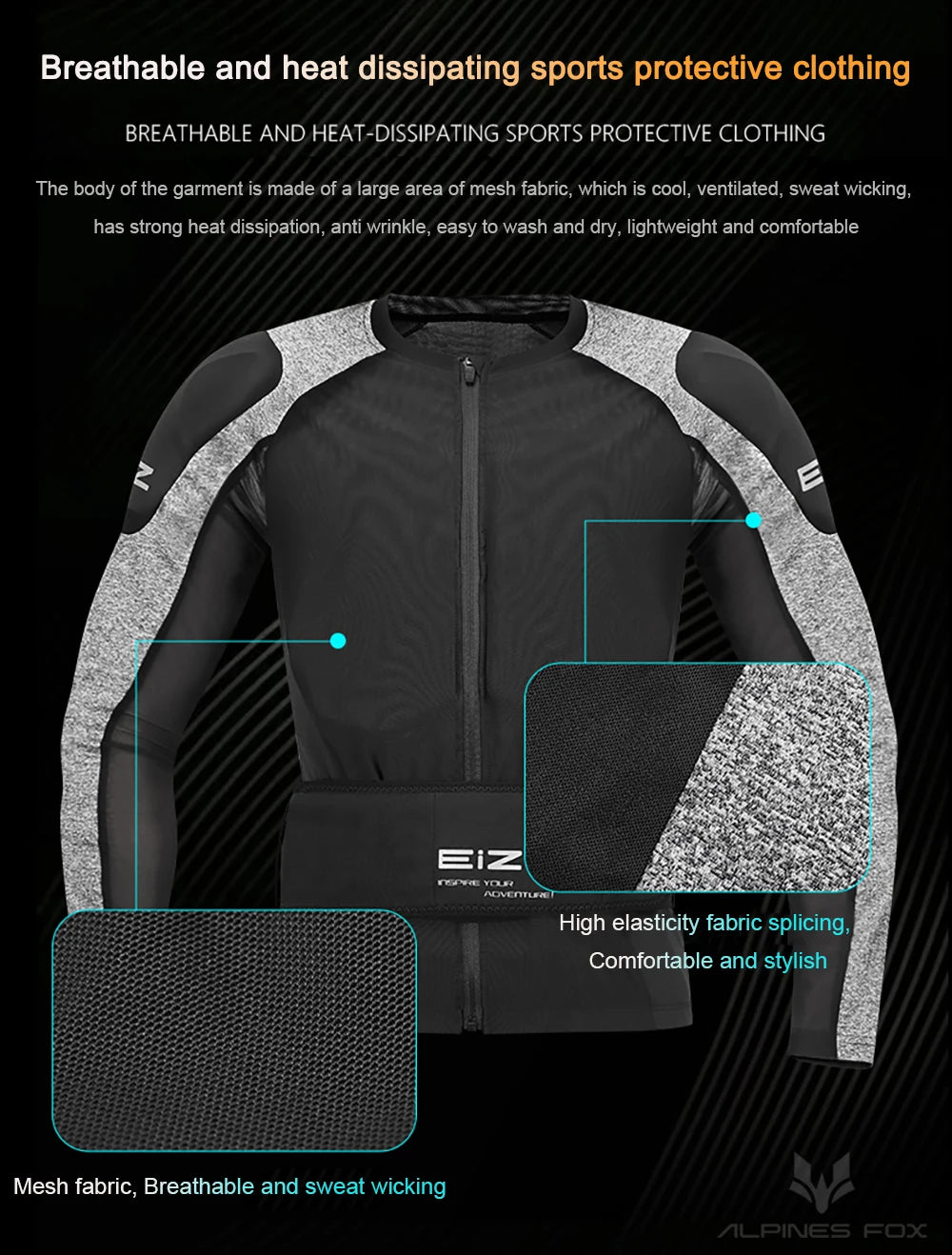Summer Motorcycle Jacket with CE Armor Protection