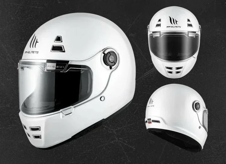 MT Jarama Retro Motorcycle Helmet