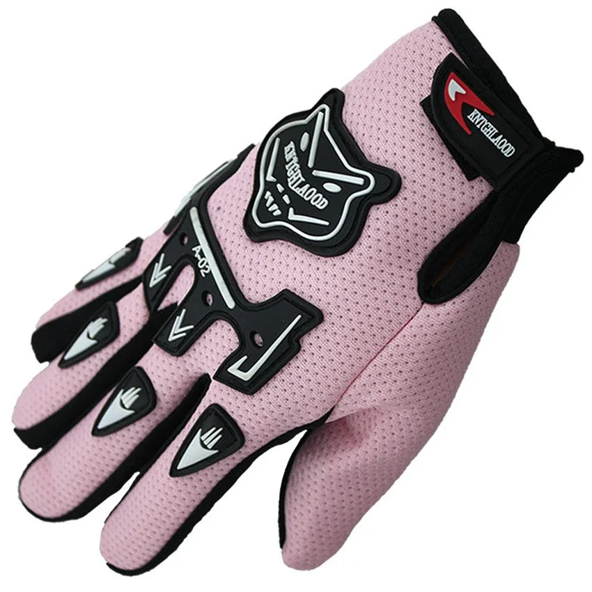 Kids Full Finger Motorcycle Gloves